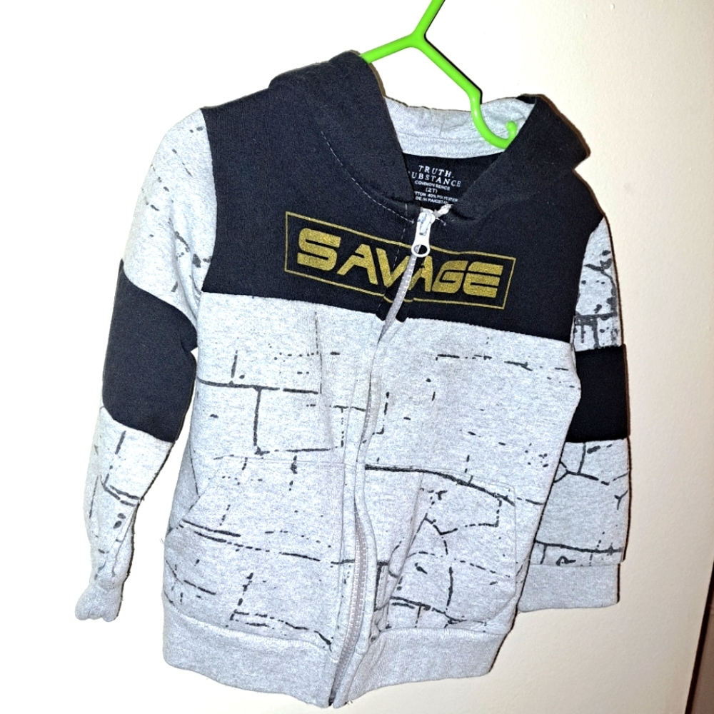 👽TRUTH SUBSTANCE HOODED SWEATSHIRT SAVAGE